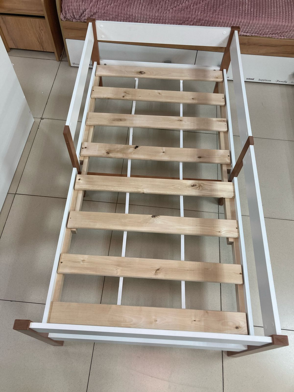 Кровать Умка белый/белый 800*1600