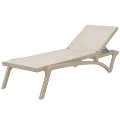 Шезлонг Pacific бежевый