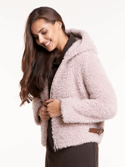 Куртка короткая чебурашка шуба, SilverFox (арт. 1190)