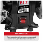 Станок точильный PBG125-С3 (200Вт,Ф125мм,2950об/мин)  P.I.T.