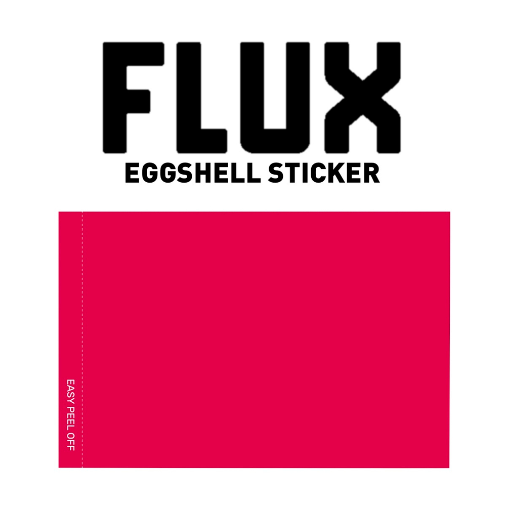 Стикер FLUX Eggshell - (1шт) (Розовый)