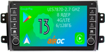 Магнитола для Suzuki SX4 2006-2014 - Airoc AB-3502 (кнопки и крутилки), Android 13, TS20, 6/128Гб, SIM-слот, CarPlay