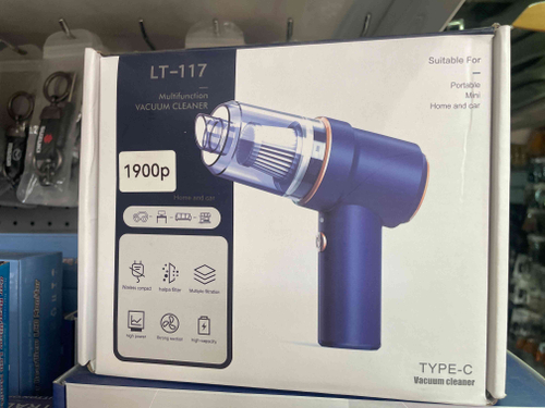 LT-117 (Черный) / Пылесос автомобильный Vacuum cleaner