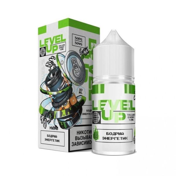 Купить Жидкость Level Up Salt - Бодрый энергетик 30 мл