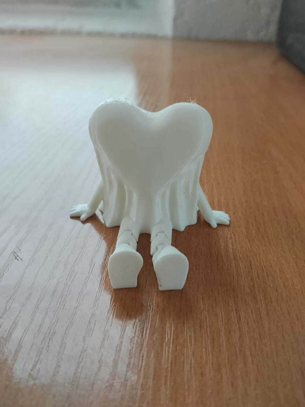 Сердце с подвижными ножками 3 Д печать