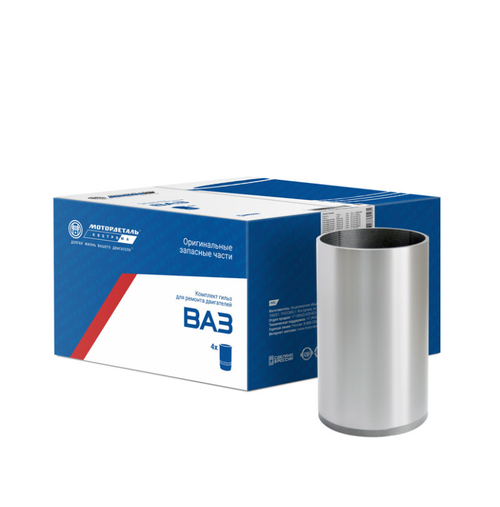 Гильза цилиндра ВАЗ 21083, 21213 82,0 4шт МоторДеталь