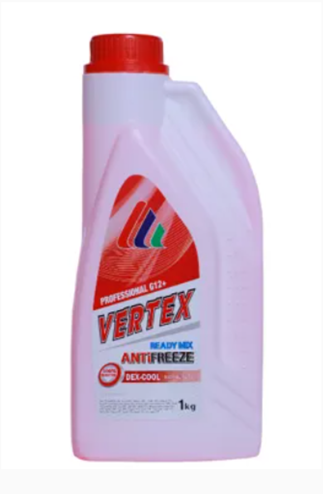 АНТИФРИЗ VERTEX G12+ DEX-COOL 40°С RED 1Л