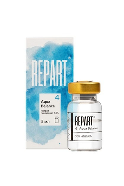 Repart 4 AQUA BALANCE (р-р гиалуроната натрия 1% для биоревитализации),флакон 5 мл
