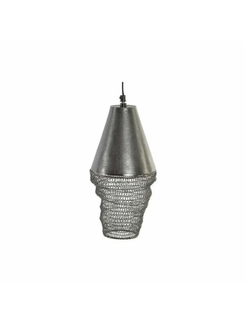 Потолочный светильник DKD Home Decor 8424001521999 Чёрный Металл Vintage 60 W 15 x 15 x 30 cm