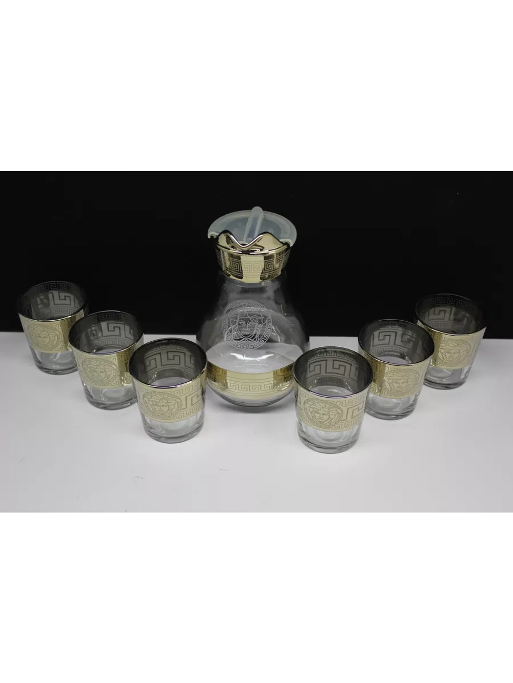 Набор для напитков золотой