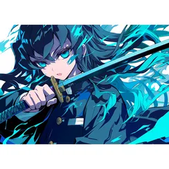 Постер Muichiro Tokito - Demon Slayer