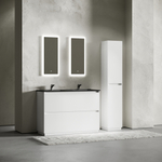 Тумба с раковиной Sancos Libra Floor 120 см LB120F-2W глянцевый белый