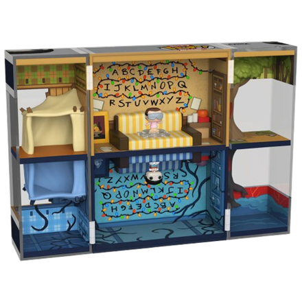 Набор Funko Bitty POP! Bitty Box Stranger Things Byers House +2 Bitty POP! Upside Down Will, Eleven w/Goggles