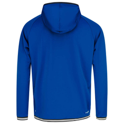 Детская теннисная толстовка Head Topspin Hoodie - royal/print vision