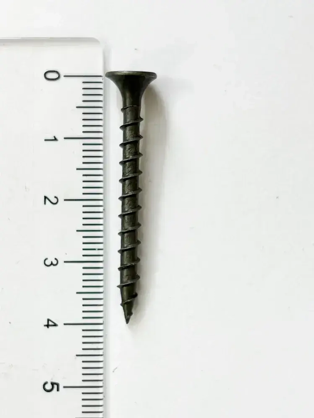 Саморезы по дереву 3.5х41 мм, черные фосфатированные, 1 кг