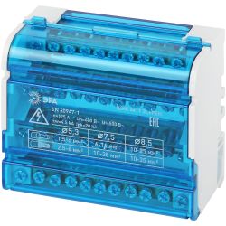 Шины на DIN-рейку ЭРА NO-224-16 в корпусе кросс-модуль ШНК 4х11 3L+PEN | Электротовары