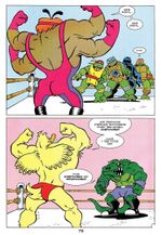 Комикс Черепашки-Ниндзя: Приключения. Том 3 Межгалактический рестлинг