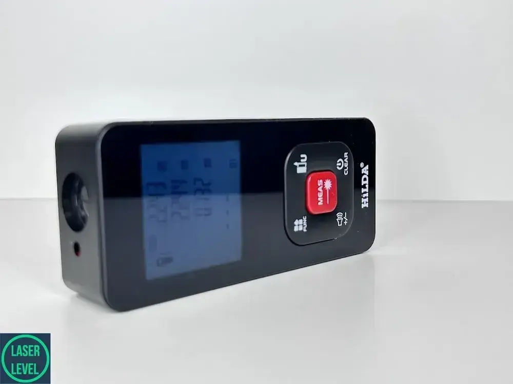Лазерная рулетка / Лазерный дальномер Hilda 50м. АКБ Хилда