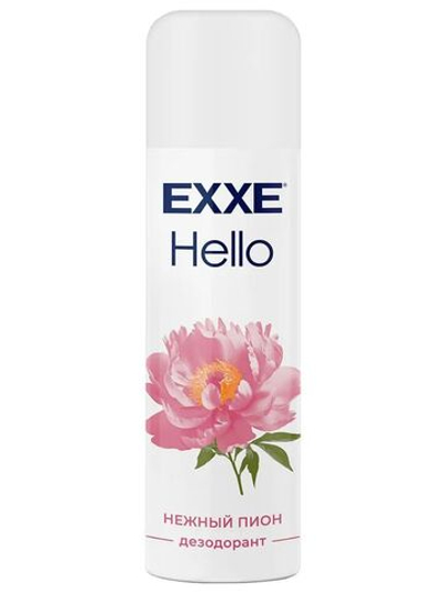 EXXE HELLO дезодорант спрей Нежный Пион 150 мл. жен.