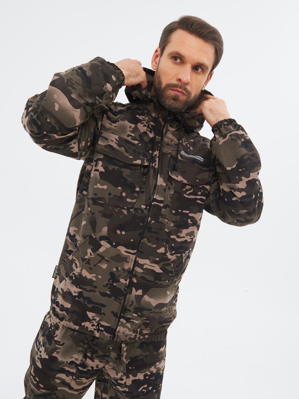 Костюм летний Стрелок ткань Сорочка цвет Чёрный мультикам