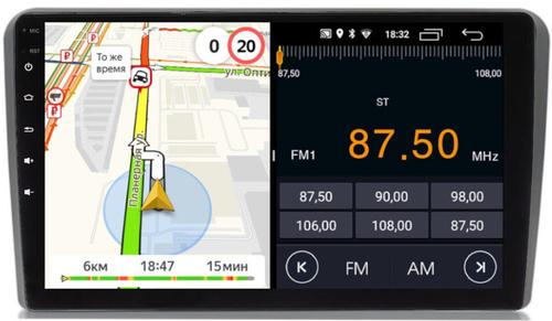 Магнитола для AUDI A3 2003-2012 - Parafar PF903FHD на Android 13, CarPlay, 4G SIM-слот