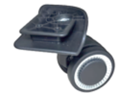 Колеса PLG-HK В-002 (высота 80), черный