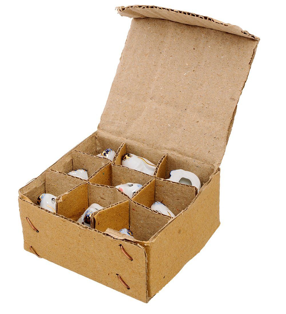 С 008 Фигурка «Три щенка» 2' син. (GE)