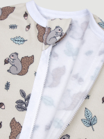 Утеплённый спальный мешок Mjölk Белочки, уценка