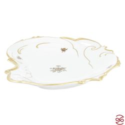 Салатник Queen's Crown Золотая роза 28 см