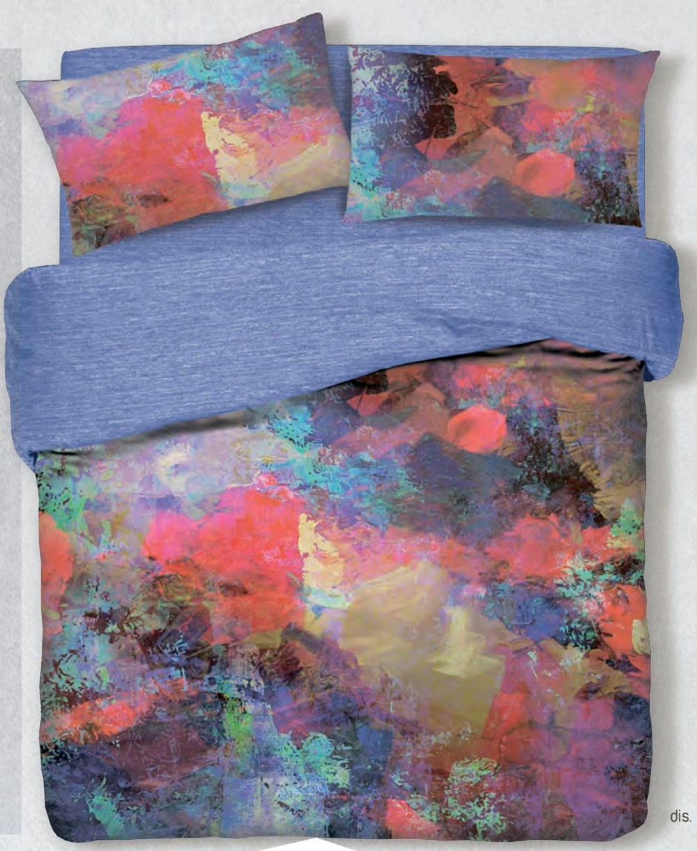 Постельное белье 2 спальное евро GF Ferrari Top Class Dis.17 Италия