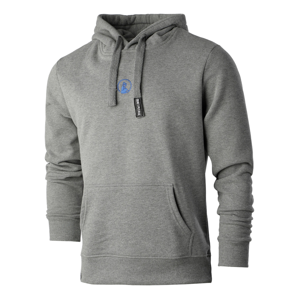 Мужская кофта теннисная Quiet Please Ready To Serve Hoody Men - Grey, Blue