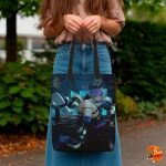 Сумка шоппер с принтом Honkai Star Rail