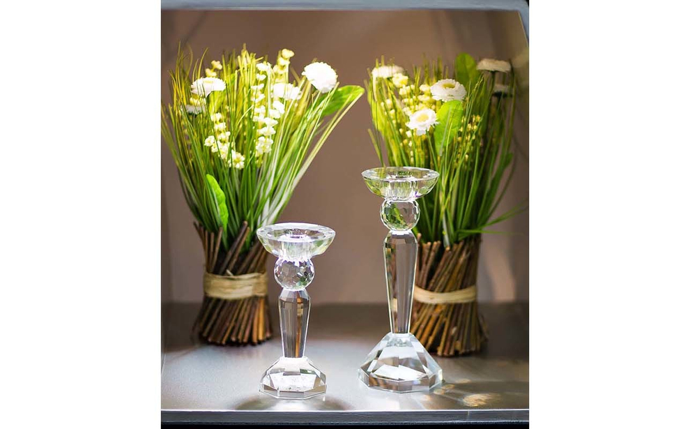 Подсвечник хрустальный Garda Decor X140117C