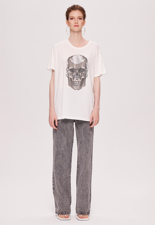 Футболка с черепом