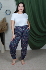 68900 Брюки женские домашние, микс (54/56)