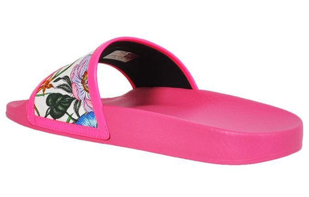 Gucci Pursuit Pool Slide 'Pink Floral' (Женская размерная сетка)