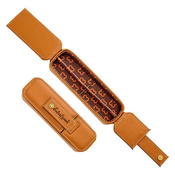 Жесткий футляр Esterbrook из кожи для 2 ручек (EBT102)