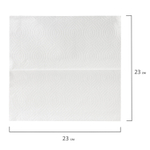 Полотенца бумажные 250 шт., LAIMA (H3) UNIVERSAL WHITE PLUS, 1-слойные, белые, КОМПЛЕКТ 15 пачек, 23×23, V-сложение.