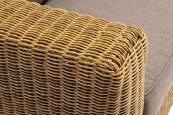 "Боно" диван из искусственного ротанга трехместный, цвет соломенный