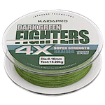 Шнур Kaida Fighters 4X PX402-10 100м 0.10мм 6.72кг Dark Green