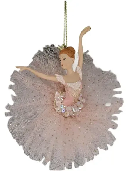 258076 Балерина "Дама с камелиями" 18см