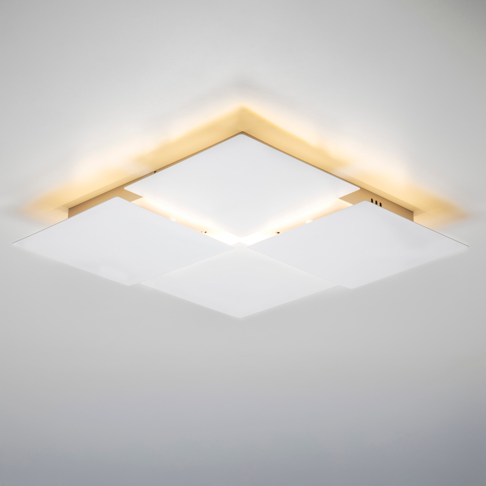 737626 Настенно-потолочный светильник EMISFERO 60W LED 3965LM БЕЛЫЙ МАТОВЫЙ 3000-6000K