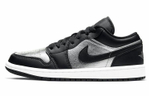 Кроссовки Jordan Air Jordan 1 Low "Silver Toe" (Женская размерная сетка)