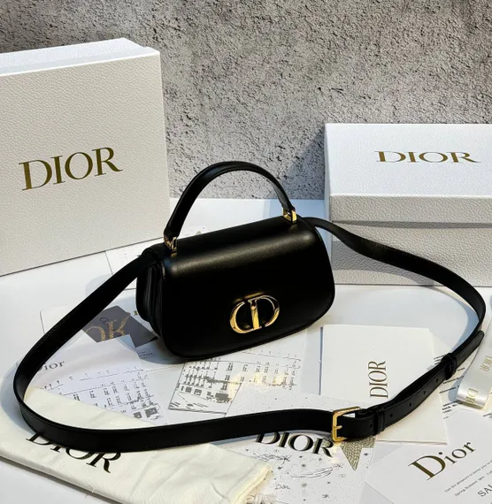 Сумка Dior 30 Montaigne Avenue Top Handle, черный