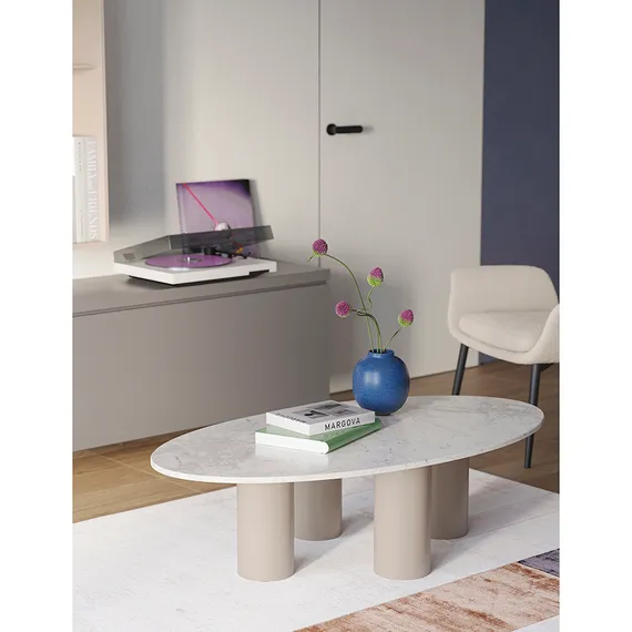 Столик кофейный Mojo, 120х33 см, бежевый