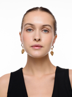 Серьги "Big knot" Bicolor