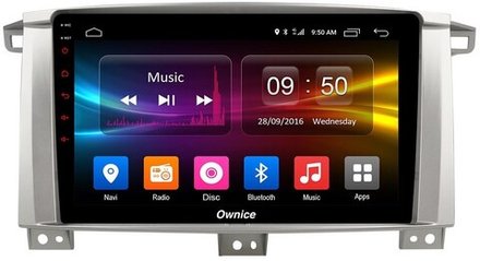 Магнитола для Toyota Land Cruiser 105 1998-2007 - Carmedia OL-9681 QLed, Android 10/12, ТОП процессор, CarPlay, SIM-слот