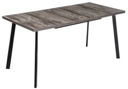 Стол Цефей 120(160)х75х77 дуб рошелье / графит