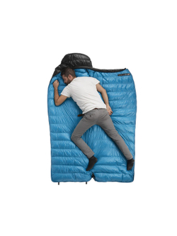 Спальный мешок Naturehike CW400 NH18C400-D с утиным пухом, размер L, черный