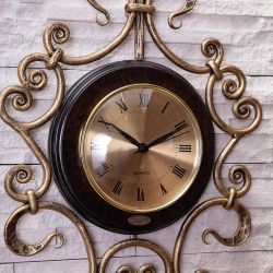 Часы настенные Ля Флер Шоколад Амбер